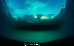 The celestial boat by Leena Roy 